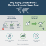 Why Buying Directly from a Merchant Exporter Saves Cost